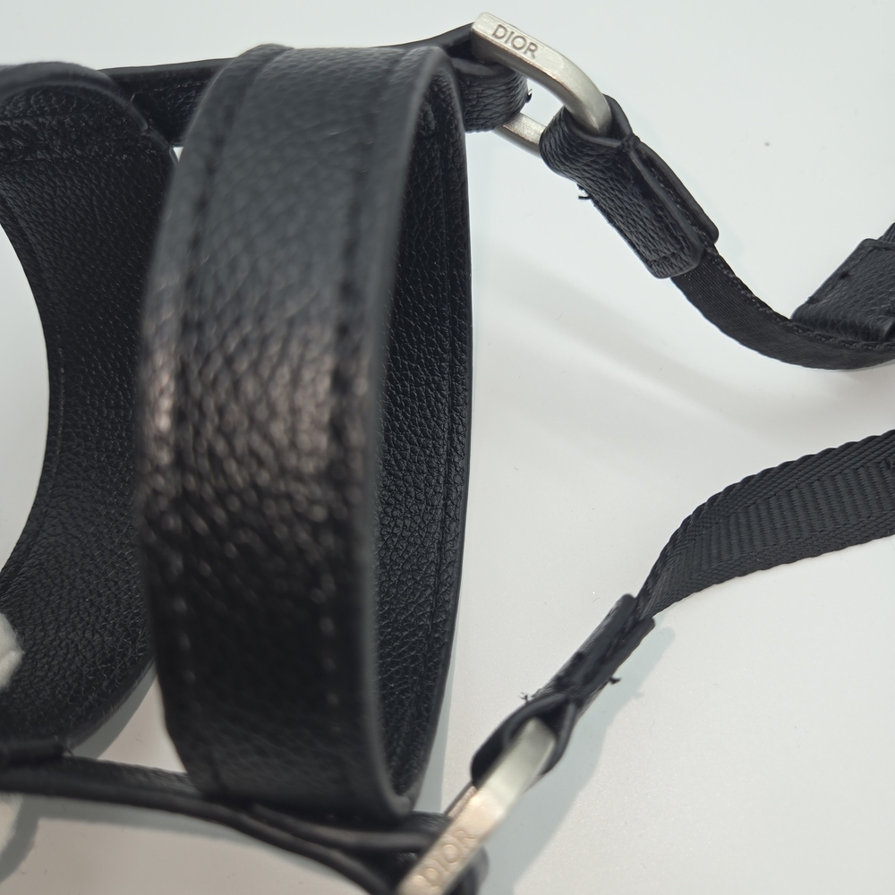 Dior Black Leather Men's Accessory - Picture 3 of 8